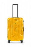 Cumpara ieftin Crash Baggage valiza STRIPE Medium Size culoarea galben