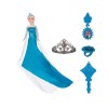 Papusa Printesa Zapezii cu accesorii, 30 cm, Albastru, ATU-084070, Plastic, Oem