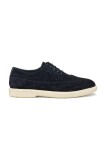 Geox pantofi de piele intoarsa U SPHERICA EC17 barbati, culoarea albastru marin, U55LAE 00022 C4021