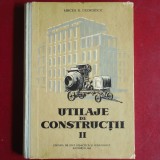 Utilaje de construcții (Vol. II) - Mircea R. Georgescu (Editura de Stat Didactică și Pedagogică, manual din 1960)