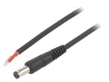 Cablu Alimentare DC 5,5/1,7 Negru 1,5m