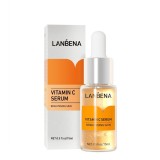 Ser, Lanbena, Vitamina C, Acid Hialuronic, Anti-Imbatranire, Anti-Oxidant, Efect Iluminare, 15ml