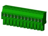 Conector regletă de conexiuni deconectabilă AMPHENOL ANYTEK mufă mamă TS 8A