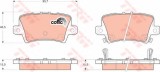 Set placute frana,frana disc HONDA CIVIC VIII Hatchback (FN, FK) (2005 - 2012) TRW GDB3408