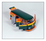 Macheta Volkswagen T1 "Jagermeister" (defect vopsea hayon) 1:18 Schuco