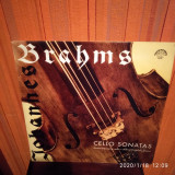-Y- Johannes Brahms, Alfred Holecek* &lrm;&ndash; Cello Sonatas DISC VINIL