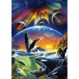 Puzzle 500 piese - Orca Aurora-Bob Eggleton, Art Puzzle