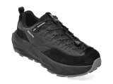 Pantofi sport GRYXX negri, 25078, din material textil si piele naturala