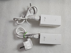 Adaptor PoE retea TP-LINK TL-POE2412G, 1x RJ-45, White - poze reale foto