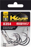 Carlige K-KARP Straight, Nr.1/0, 10buc/pac