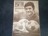 REVISTA SPORT NR 4 1972 SATMAREAN
