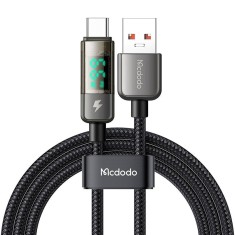 Cablu Usb-A La Usb-C Mcdodo Ca-3630, Oprire Automată, Pd 100W, 1,2M (Negru)