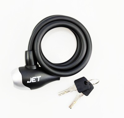 Antifurt cu cheie Jet LOCK, 10x1000mm, culoare negru mat Cod:Z032 foto