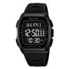 Ceas Digital Barbati SKMEI 2441 Negru , Functii Multiple, Design Sport, Afisaj LED, Alarma, Rezistent la Apa 5ATM