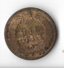 Moneda 1 cent 1889 - SUA foto