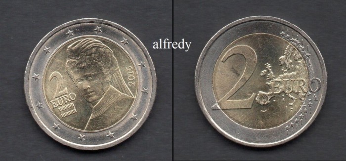 AUSTRIA 2015, 2 euro