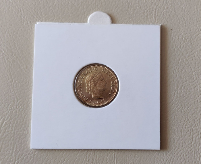 Elveția - 5 centimes/rappen (2013) - monedă s192