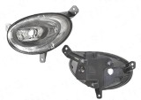 Lampa semnalizare fata cu Proiector de zi, Daytime running Fiat 500x, 04.20, fata, Stanga, cu Proiector de zi, Daytime running; P21W+PY21W; fara