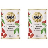 Pachet Fasole Rosie Kidney Ecologica/Bio 400g + 400g