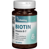 Cumpara ieftin Vitamina B7 (Biotina) 900mcg Vitaking 100cpr