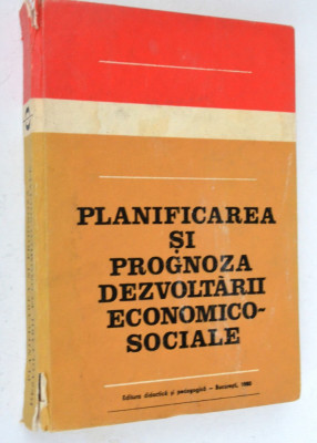 Planificarea si prognoza dezvoltarii economico-sociale - 1980 foto