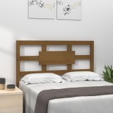 VidaXL Tăblie de pat, maro miere, 105,5x4x100 cm, lemn masiv de pin