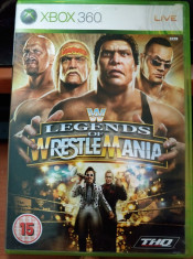 Joc Legends of Wrestlemania, XBOX360, original, alte sute de jocuri! foto