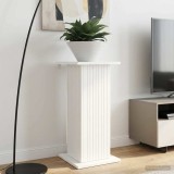 vidaXL Suport pentru plante 2 pcs Alb 30,5 x 30 x 60,5 cm 899781