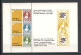 Noua Zeelanda.1980 125 ani marca postala-Bl. SN.85
