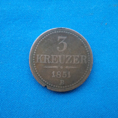 3 KREUZER 18051/B AUSTRIA