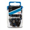 Set 20 Bit Impact Graphite PZ2 x 25mm Otel S2, Zona Torsiune, Prindere 1/4, Cutie Depozitare