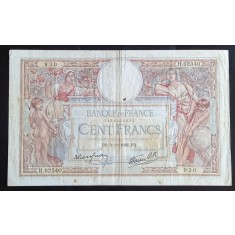Franța, 100 Franci 1938.