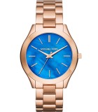 Cumpara ieftin Ceas Dama Michael Kors Slim Runway MK3494, Inox, 42mm, Quartz, Argintiu, Rezistent Apa