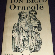 Ion Brad - ORACOLE (versuri, 1987), poezii editie princeps