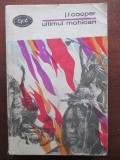 Ultimul mohican- J.F.Cooper