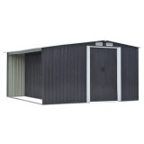 Cutie de scule de grădină MIR1008 SK cu compartiment pentru depozitarea lemnelor