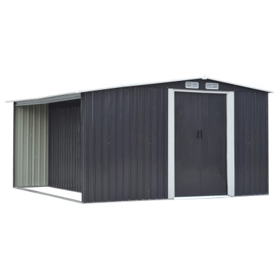 Cutie de scule de grădină MIR1008 SK cu compartiment pentru depozitarea lemnelor foto