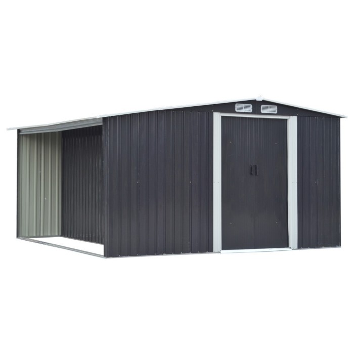 Cutie de scule de grădină MIR1008 SK cu compartiment pentru depozitarea lemnelor