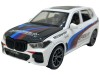 Macheta Bmw X5 alb scara 1:24 deschide toate usile portbagajul si capota motorului
