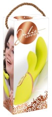 Rabbit Vibrator Silentios - 2 motoare -7 functii - Vibrator de iepure moale, catifelat, cu 2 motoare si 7 moduri de vibratie incitante foto