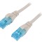 Cablu Patch U/UTP Cat5e Cupru PVC Gri 1m