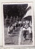 Bnk foto Cununie religioasa - Biserica de lemn Bran - august 1941, Alb-Negru, Romania 1900 - 1950, Cladiri