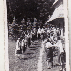 bnk foto Cununie religioasa - Biserica de lemn Bran - august 1941