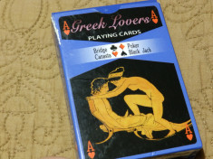 Carti de joc pentru adulti/Sexy/Sex/Erotic/Porno Grecia antica/Bridge/Poker foto