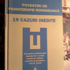 Povestiri de psihoterapie romaneasca 19 cazuri inedite,cu dedicație a coordonato