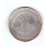 Moneda Columbia 1000 pesos 2016, stare foarte buna, curata