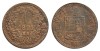 A564 UNGARIA 1 KRAJCZAR 1891 KB VF FRUMOASA, Europa, Cupru (arama)