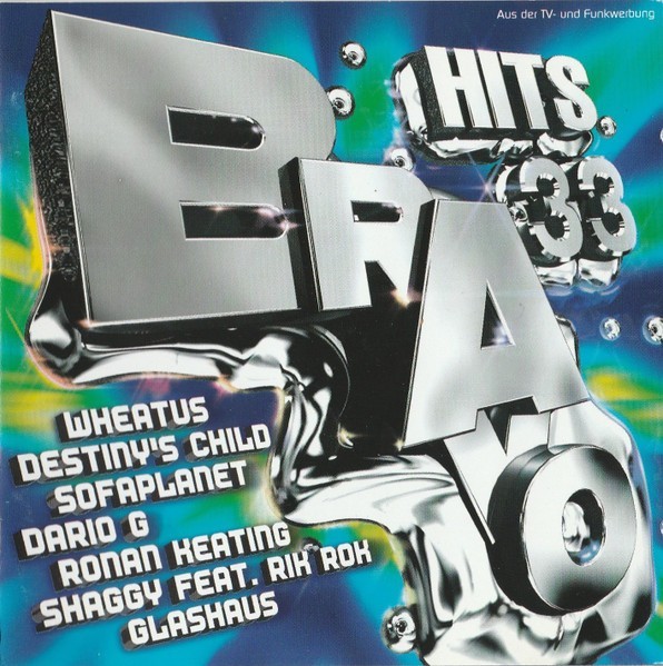CD 2XCD Various &ndash; Bravo Hits 33 (VG+)