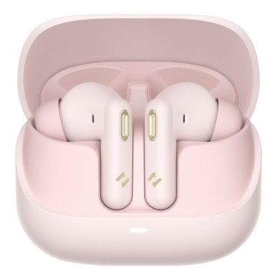 Casti fara Fir Bluetooth 5.3, TWS, ANC, Type-C, 300mAh - Havit (TW906 Pro) - Pink foto