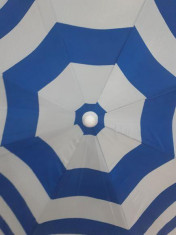 Umbrela 170cm + husa, culoare albastru foto